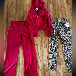 Juicy set and leggings